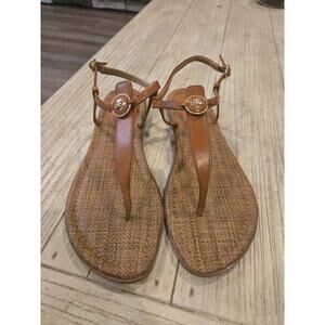 Sam Edelman Gigi Women's Brown Thong Sandals Size 10